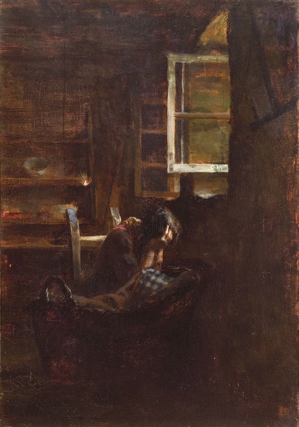 La culla vuota - 1882, Galleria d’Arte Moderna Ricci Oddi, Piacenza